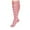 Pink, variant on COM1950s Men's Running Socks, Mens Casual Solid Running Fitness Plus Extra Large Nylon Nurse High Socks, and 1 Socks Men