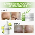 thumbnail image 4 of LANBENA 3 in 1 Blackhead Removing Set, Pore Strips+Pore Solution Serum+Removal Strip Paper, Black Head Remover Mask for Face, Pore Minimizer & Reducer for Face, Leaving Your Skin Fresh and Clean, 4 of 6