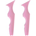 thumbnail image 1 of 2pcs Reusable Eyeliner Stencil Silicone Eyeliner Aid Eyebrow Eyeshadow Applicators Makeup Tool, 1 of 2