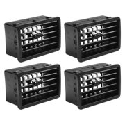 BIBABLYKE 4pcs Car Air Vent Ventilator Grille for 97-02 Air Conditioner Outlet Instrument Panel Dashboard Outlet Grille Auto Part
