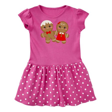 

Inktastic Gingerbread Couple Gift Baby Girl Dress