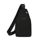 thumbnail image 2 of Bolsa de pecho de hombre Mochila cruzada pequeña | Gran capacidad, tela ligera, múltiples compartimentos, bandolera antiarrugas, para viajes y casual en el hombro - gris negro azul 30x17x5cm, 2 of 6