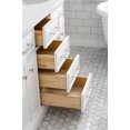 thumbnail image 5 of Water Creation Palace 60" Wood Double Bathroom Vanity in White/Nickel, 5 of 10