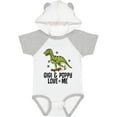 thumbnail image 3 of Inktastic Gigi and Poppy Love Me Dinosaur Boys Baby Bodysuit, 3 of 5