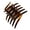 Beige, variant on Paris CP2634 French Two Sides Interlocking Comb, for Ponytail or Hair updo, Strong Hold Grip Hair Clips for Women, No Slip Durable Styling Girls Hair Accessories, Made in France