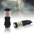 thumbnail image 3 of 2PCS LED Brake Stop Light 7443 7444 7440 Repalce HaloVISVIC Bulb Pure Red Lamp, 3 of 5