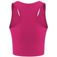 thumbnail image 3 of LEZMORE 4 Pieces Women'S Basic Crop Tank Tops Sleeveless Racerback Crop Gym Clothes Sports Top US 4-12, 3 of 12