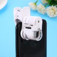 thumbnail image 1 of Mini Microscopio Bolsillo Lente Clip Cámara Universal 60x Con ABS LED Batería para Adultos Teléfonos Inteligentes Móviles, 1 of 9