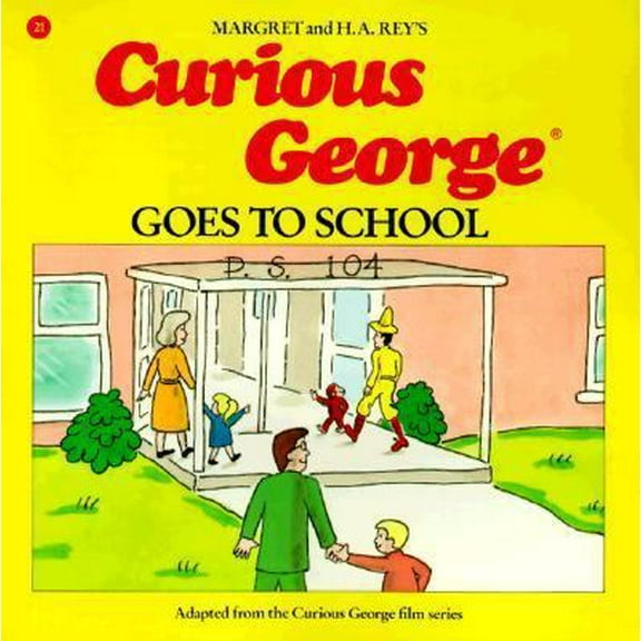 Pre-Owned Curious George Goes to School (Paperback) 039551939X 9780395519394
