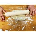 thumbnail image 4 of Classic Rolling Pin, w/handles 2.4" dia. x 12" long, 4 of 5