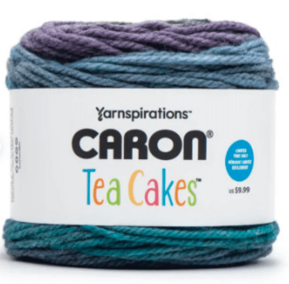 Caron Tea Cakes Rainfall Wool Blend Knitting & Crochet Yarn