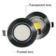 thumbnail image 5 of Focos LED antideslumbrantes regulables AC220V 110V Foco de techo LED empotrado de aluminio COB Lámpara de techo, 5 of 5