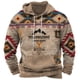 thumbnail image 4 of Sudadera con capucha clásica retro medieval con estampado 3D de animales de estilo Harajuku para hombre, jersey de moda informal de estilo hip hop callejero de gran tamaño para hombre, 4 of 5