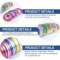 thumbnail image 3 of IFANLANDOR 20Pcs Christmas Ribbon Packaging Corses for Boxes and Party Craft Projects, 3 of 5