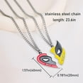 Friendship Necklace, Deadpool & Wolverine Inspired Best Friend Necklace for 2
