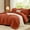 Burnt Orange, variant on Full Size Comforter Sets Emerald Green, 7 Pieces Soft Bed in a Bag Full, All Season Lightweight Bed Sets with Comforter, Flat Sheet, Fitted Sheet, Pillowcases & Shams