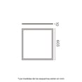 thumbnail image 5 of Luminario Flat para empotrar o suspender en Techo 40 W, Luz neutra (4 000) blanco Illux TL-1040.B40, 5 of 5