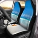 thumbnail image 2 of Juego de 2 fundas para asientos de coche ABPHQTO playa mar Tropical bajo el cielo azul protector universal, 2 of 4