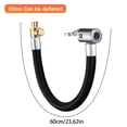 thumbnail image 3 of de infdo de aire para neumáticos , adaptador de tubo de extensión de bomba infble, accesorio portátil estándar . UU., , 80 cm no desinfdo Soledad Manguera de aire para neumáticos, 3 of 10