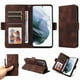 thumbnail image 1 of Funda GANGXUN para Samsung Galaxy S21 Plus con diseño acolchado elegante, cuero PU, protección total y ajuste preciso, 1 of 5
