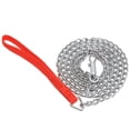 thumbnail image 4 of 10 Pcs 1,6m Chaîne en Métal Robuste pour Chien Chiot Laisse à Clip Poignée Rouge, 4 of 4