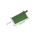 thumbnail image 2 of unbranded 6Ud Pouch Para Almacenamiento De Herramientas En Lona Verde Con Cremallera Reforzada Y Práctico, 2 of 6