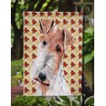 thumbnail image 3 of Carolines Treasures SC9676GF Wire Fox Terrier Fall Leaves Flag Garden Size, 3 of 3