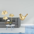 thumbnail image 2 of Estatua de figura,Estatuas de hojas y flores de metal,esculturas decorativas,Figuras decorativas para el hogar,para estante,mesa o vitrina.,Figura de pájaro,Figura de pájaro, 2 of 8