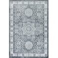 thumbnail image 2 of Harper HY60H Ice Cube Silver Abstract Vintage Gray Area Rug, 5'3" x 7'0", 2 of 5