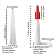 thumbnail image 3 of Construction Silicone Sealant Nozzle Tips With Threaded Bases Universal Compatibility for Sealant Tubes Long Last, 3 of 4
