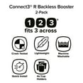 thumbnail image 6 of Diono Connect3 R Backless Booster, Pack of 2, Black Storm, 6 of 8