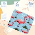 thumbnail image 4 of Flamingo Rainforest Mouse Pad for Wireless Mouse Home Office Desk Laptop with Rubber Base, 4 of 7