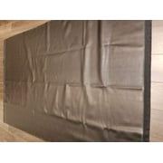 Black Soft Tumbled Faux {Peta- Approved Vegan} Leather by The Yard Synthetic Pleather 0.9 mm Optima 1 Yard 52 inch Wide x 36 inch Long Soft Smooth Vinyl Upholstery (Black Softy)