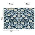 thumbnail image 3 of ALAZA Plastic Clipboard A4 Letter Size Decorative Clipboards for Students Women Men 9" x 12.5" Retro Floral Pattern, 3 of 6