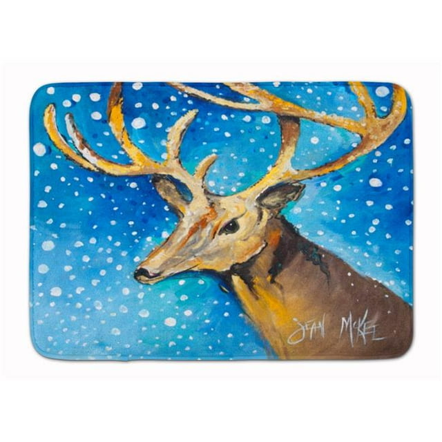 Carolines Treasures JMK1009RUG Reindeer Machine Washable Memory Foam Mat