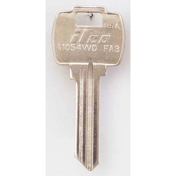 Key Blank, Laiton, Type FA3, 6 Broches, PK10