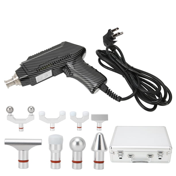 Herramienta eléctrica de ajuste de la columna vertebral, quiropráctico eléctrico multifuncional de la columna vertebral, masajeador eléctrico de la columna vertebral, pistola quiropráctica de la columna vertebral, características de vanguardia