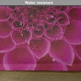 thumbnail image 6 of Ambesonne Floral Place Mats Set of 4, Fresh Bloom Petal Nature, Standard Size, Magenta, 6 of 6