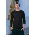 thumbnail image 3 of Old Glory Mens Halloween Bat Costume Long Sleeve T Shirt, 3 of 4