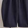 thumbnail image 6 of Tfken Little Girls Classic Pants Elastic Waist Stretchy Trousers Wide-Leg Loose Pants With Pockets Fashion Lightweight Teen Daily Casual Wear Trendy Clothes Size 13-14 Years Blue, 6 of 7
