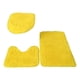 thumbnail image 5 of Cateissary 3 alfombras de baño que no se desprenden textura fuerte absorción de agua fácil limpieza fuerte agarre baño Type1 NO1, 5 of 6