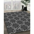 thumbnail image 3 of Ahgly Company Machine Washable Indoor Rectangle Transitional Platinum Gray Area Rugs, 5' x 7', 3 of 7