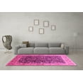 thumbnail image 3 of Ahgly Company Indoor Rectangle Oriental Pink Traditional Area Rugs, 5' x 7', 3 of 4