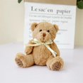 thumbnail image 1 of Oso de peluche de parche Kawaii, oso de peluche suave, regalo de cumpleaños, boda y Navidad, buena calidad, 18cm, 1 unidad, 1 of 4