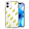 thumbnail image 1 of MUNDAZE for Apple iPhone 12 Mini Electric Lightning Bolts Design Double Layer Phone Case Cover, 1 of 3