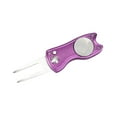 thumbnail image 1 of Xingzhi Nettoyeur de Rainures pour Golf, Lame de Commande, Marqueur, Violet, 1 of 9