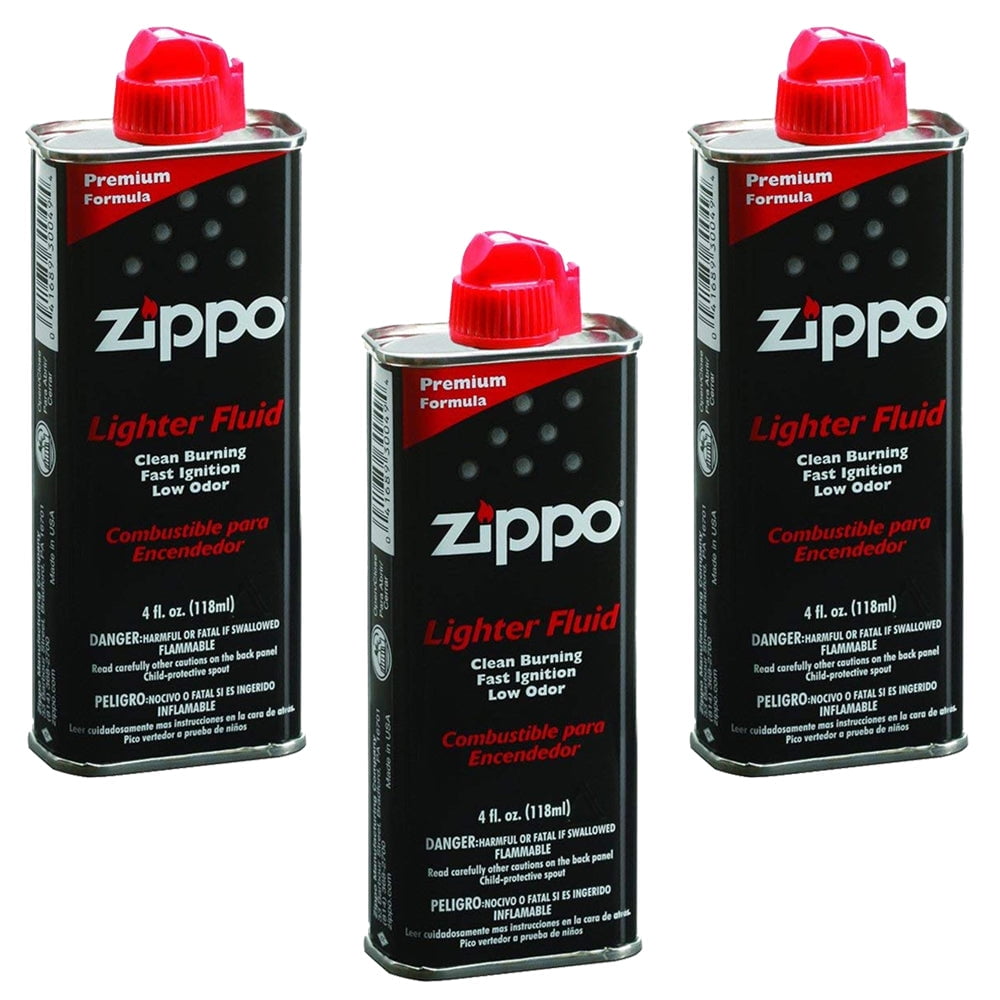 Zippo Lighter Fluid 4 oz (Pack of 3)
