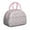 Pink-5, variant on Winter Penguin Print Lunch Tote for Women, Adorable Cartoon Emperor Penguin and Snowflake Design, Insulated Reusable Cooler for Office, Travel, or Picnic