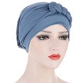 thumbnail image 1 of Bangcool Turban Tresse Torsadée Bonnet Élastique Bonnet de Perte de Cheveux Cache-Sommeil, 1 of 4