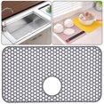 thumbnail image 2 of Silicone Sink Protector Heat-Resistant Countertop Pad with Efficient Drainage for Daily Use, 2 of 5